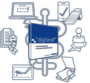 digiSeal Funktionsumfang, Gesundheitswesen