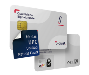 UPC Signaturkarte